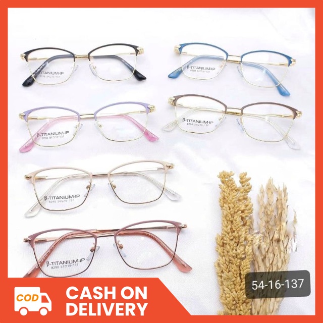 [BISA COD] Kacamata 8298 l Ganti Lensa Minus l Anti Radiasi...