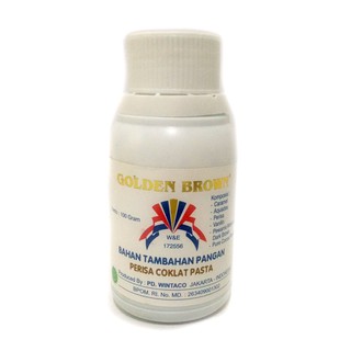 GOLDEN BROWN PASTA 100GR - AROMA PERISA PEWARNA MAKANAN 