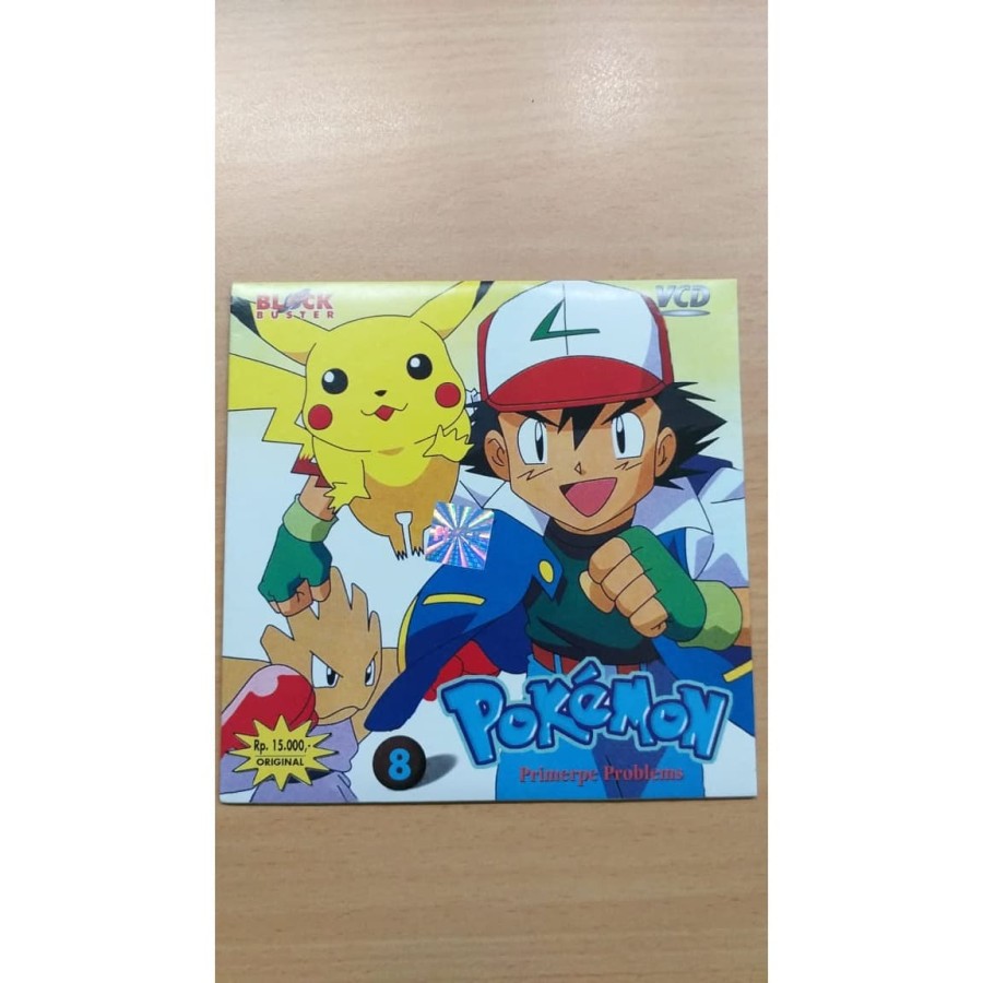 Kaset VCD CD Pokemon Vol 12 Pikachu Party Murah Koleksi Obral