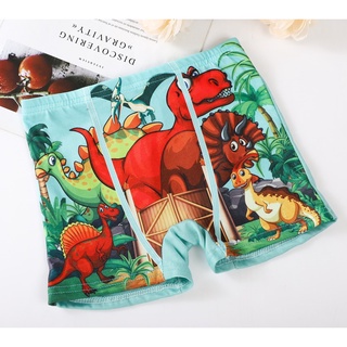 GO!CP8542 Celana pendek Boxer Anak Laki laki cowok motif kartun animal hewan dinosaurus lucu