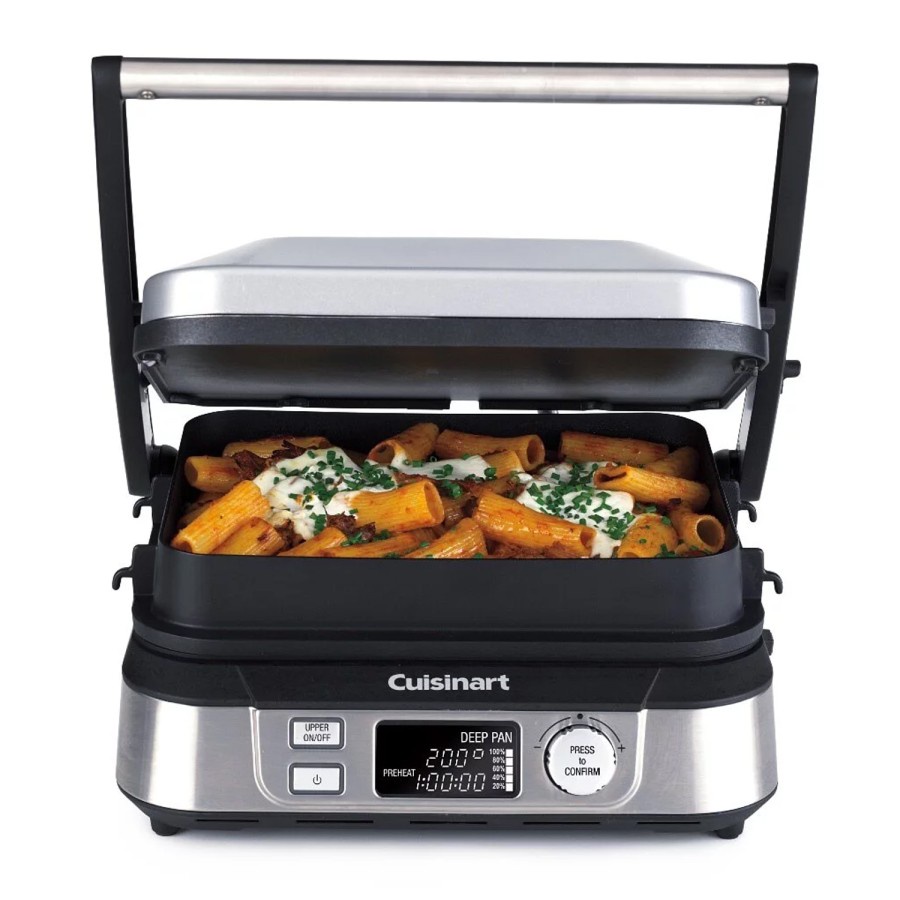 Cuisinart Griddler Grill and Deep Pan 5in1 Alat panggang / Panini Press GR5NHK