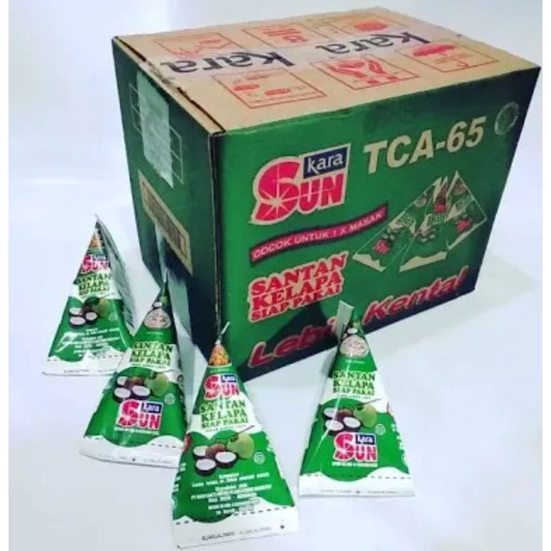 

Santan Kara Sun Kara Dus Karton Santan Kelapa Siap Pakai TCA isi 36 pcs