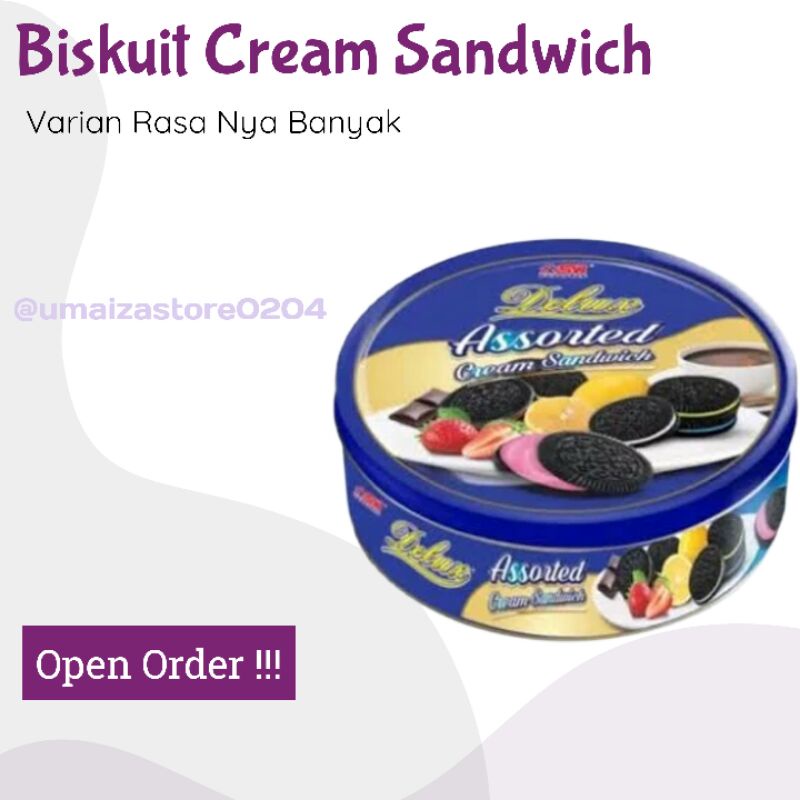 

Delux Assorted Biskuit cream sandwich 250g