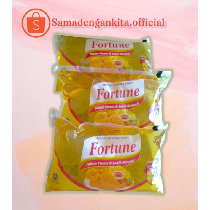 

(1 liter) Minyak Goreng Fortune Bantal 1 Liter