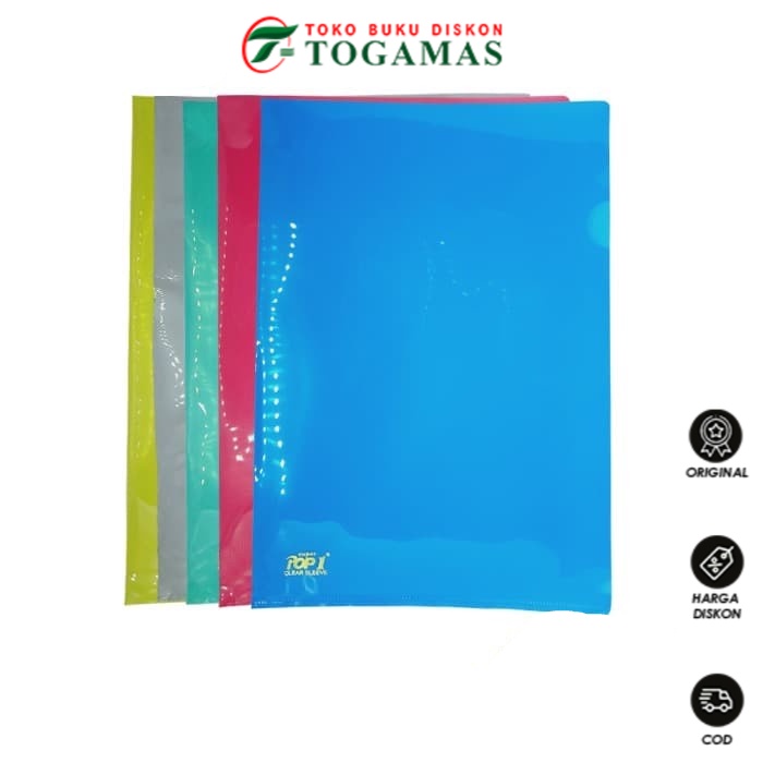 

ORIGINAL !! MAP L CLEAR SLEEVE FOLIO POP 1 WARNA