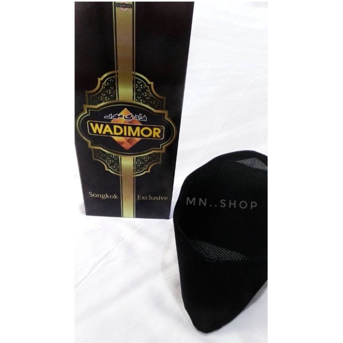 Peci Wadimor Hitam Polos AC / ORIGINAL WADIMOR / Songkok Hitam Wadimor / Peci AC Murah
