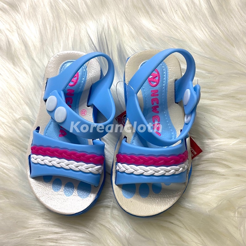 2007 NEW ERA BB KC SANDAL KARET ANAK PEREMPUAN