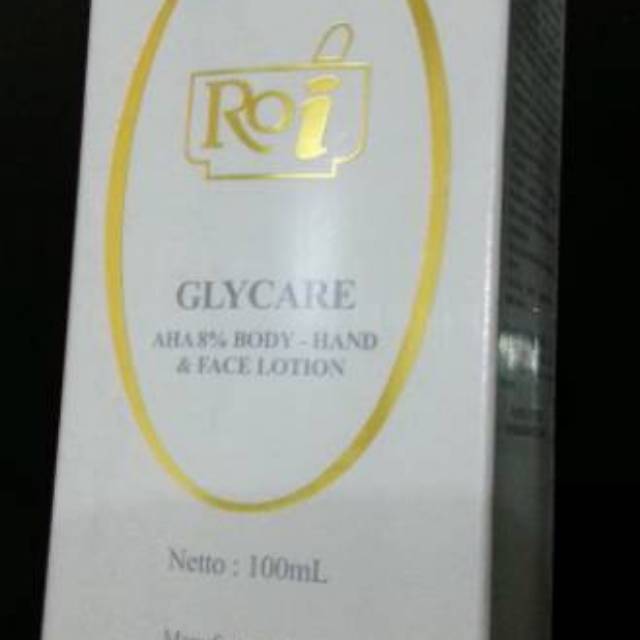 GLYCARE AHA 8% Body Hand and Face Lotion 100 ml PT ROI SURYA PRIMA