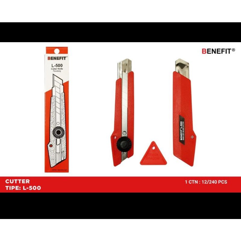 

Cutter besar / Cutter L500 /Cutter Benefit cutter murah