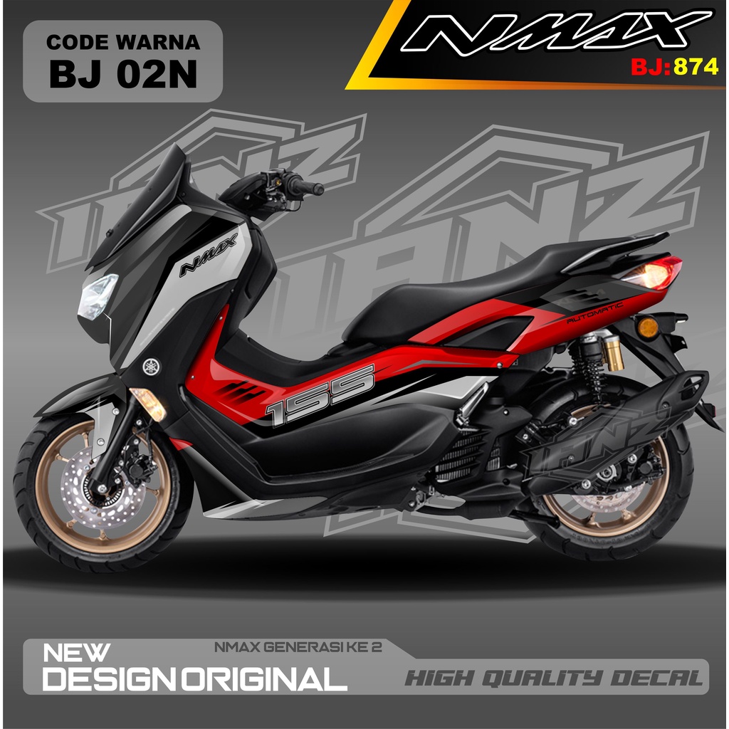 DECAL STICKER ALL NEW NMAX FULL BODY / DECAL FULL BODY NMAX / STIKER FULL BODY NMAX /  sticker nmax / decal nmax / stiker motor nmax / decal new nmax