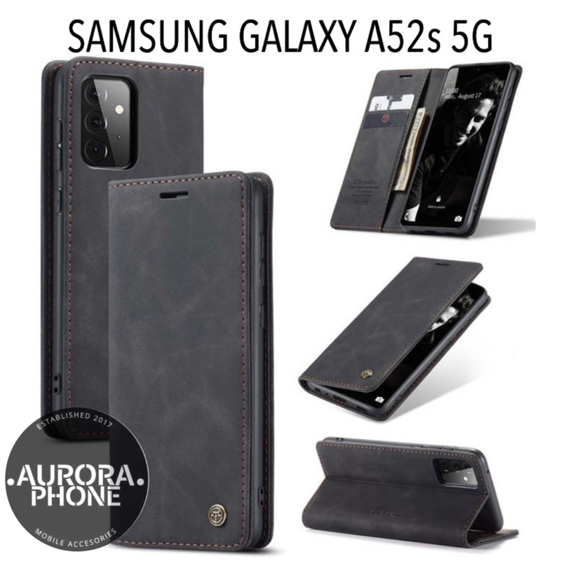 Flip Case Samsung A52S 5G Original CASEME Leather Wallet Casing Samsung A52S 5G