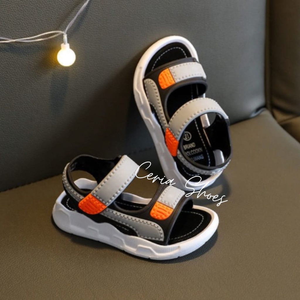 COD SALE Sandal Gunung Anak Laki Import Jelly Karet HYS 1018