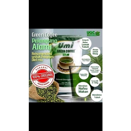 

Umi Green Coffe Kopi Sehat Ready 100% Asli