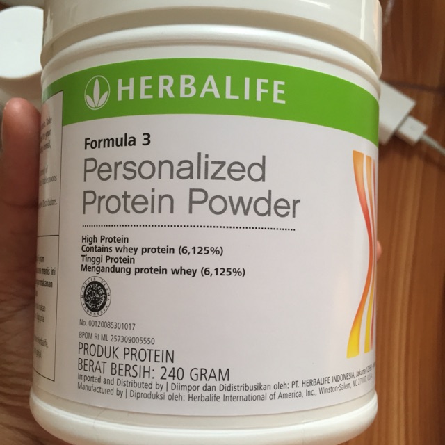 

Personalized protein powder
