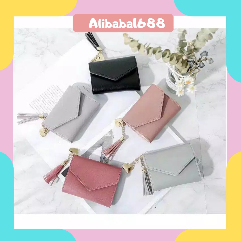 *ALIBABA1688* Dompet Wanita Dompet Import Murah Lipat Kecil Lucu Dompet Cantik C7