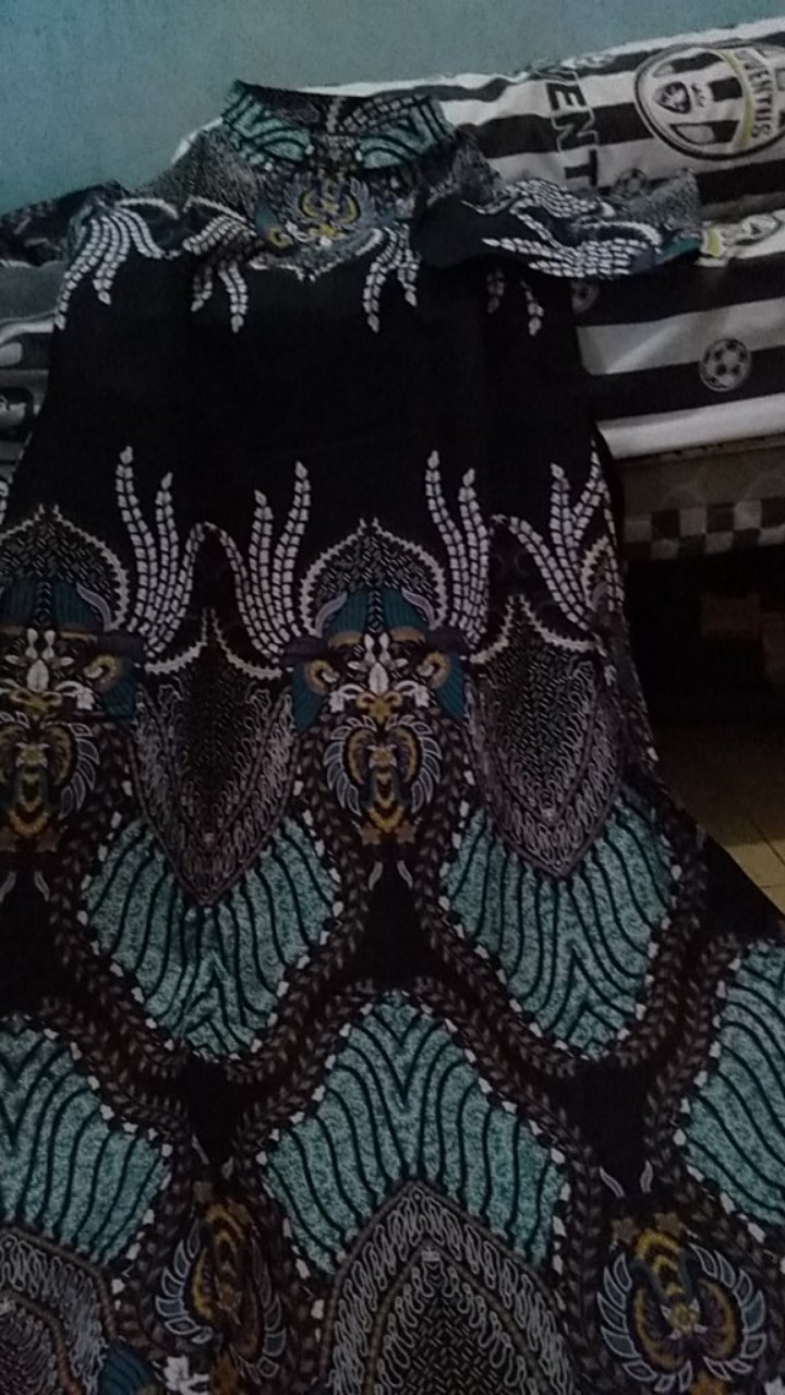 Batik Couple / Batik Keluarga Jumbo Dan Standar Motif Madu Toska Terlaris Termurah