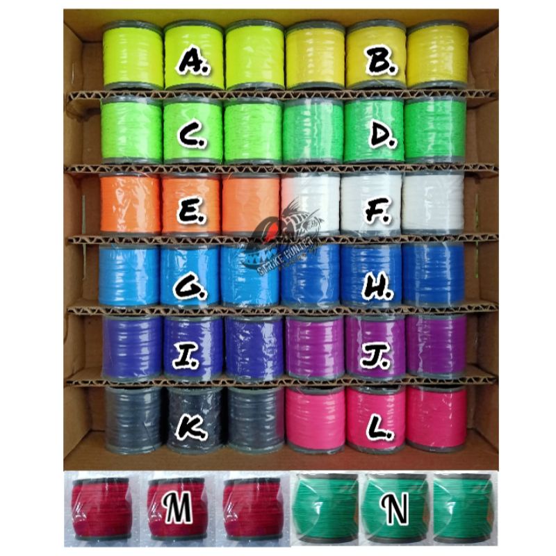 Benang NCP wrapping joran Roll sedang size 150D