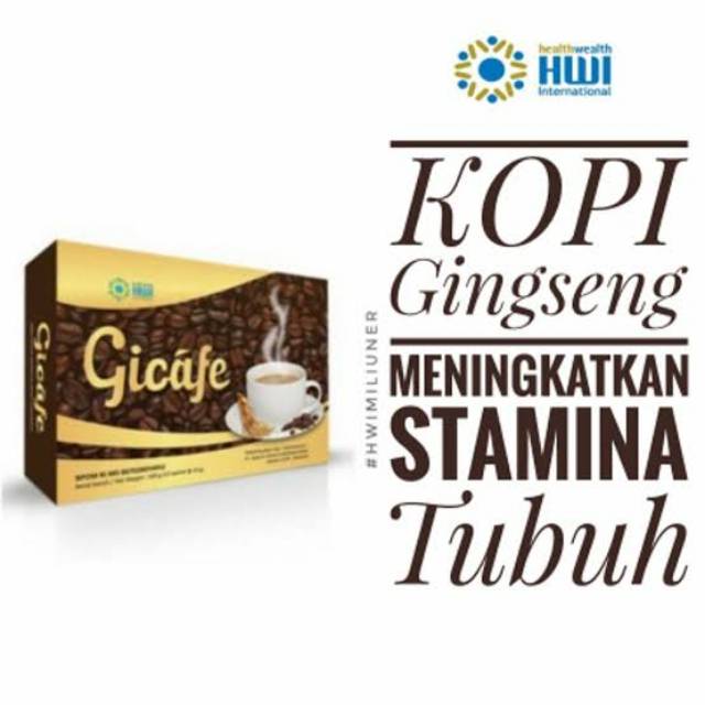 

Gicafe Kopi Gingseng untuk Stamina