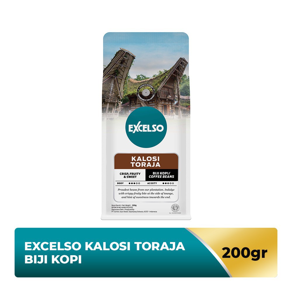 

Excelso Kalosi Toraja 200 Gram - Beans Biji