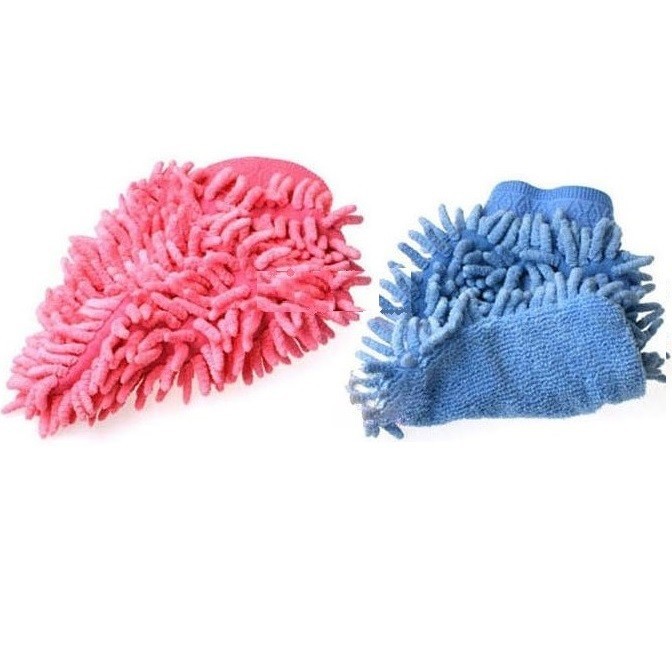 Microfiber Cleaning Glove Sarung Tangan Pembersih Debu 14637