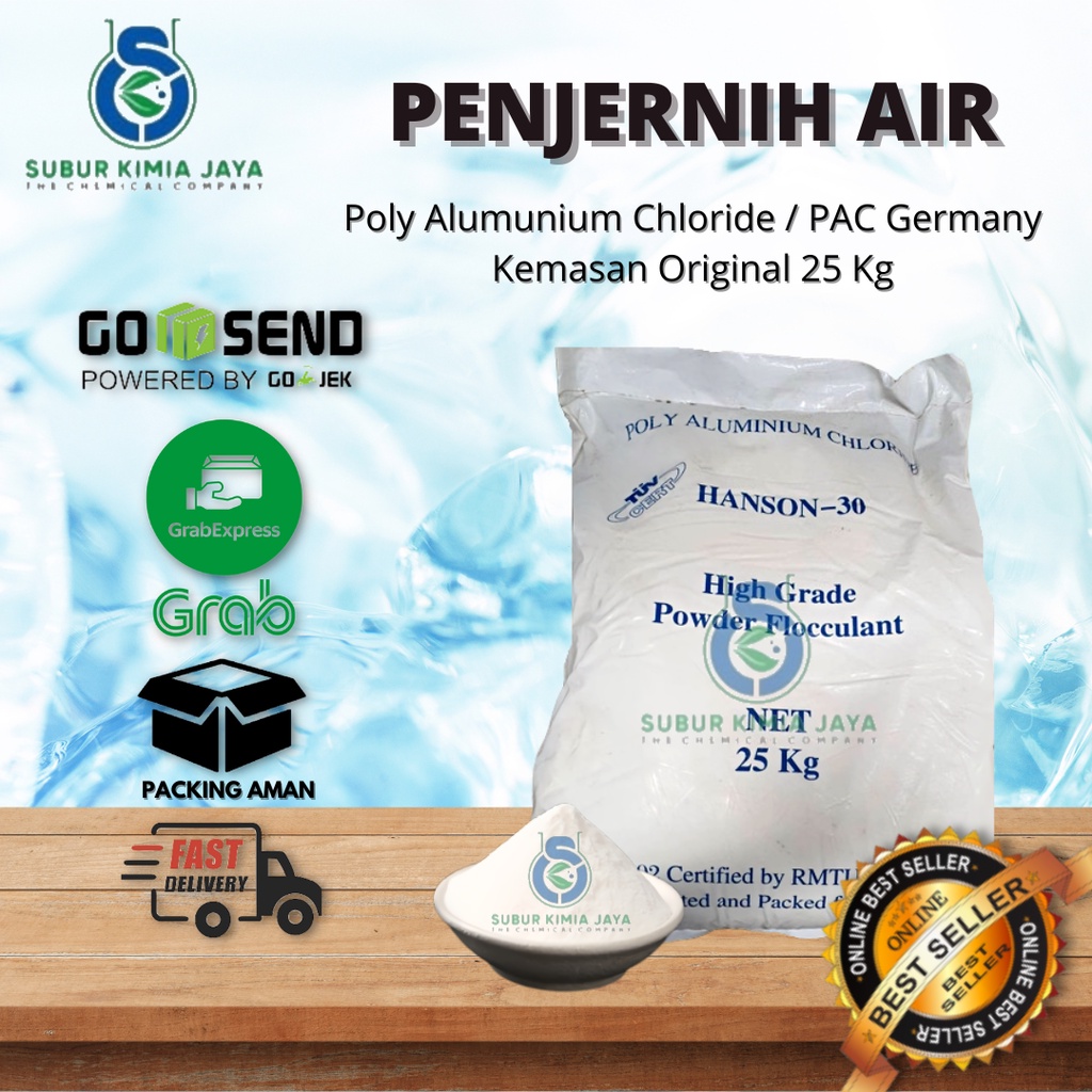 

Poly Alumunium Chloride PAC Penjernih Air 1 ZAK PAC JERMAN Premium