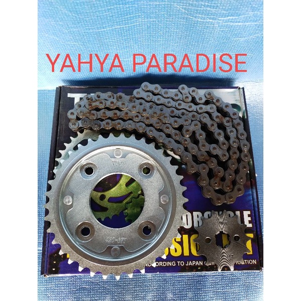 GEAR SET RANTAI KIT HONDA BLADE REVO ABSOLUTE KARISMA SUPRA125
