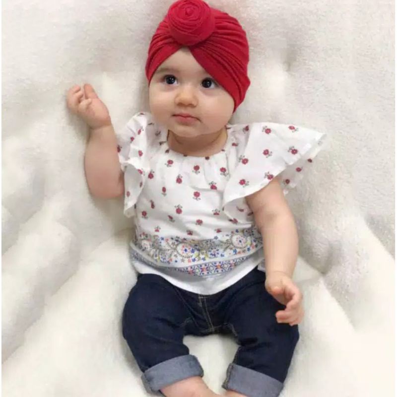 [rumahbayipdg] Turban donat bayi