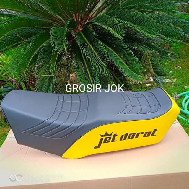 JOK SEAT RX KING TEBAL SIKU JET DARAT KUNING-Jok rx king jet darat-jok rx king tebal-jok rx king