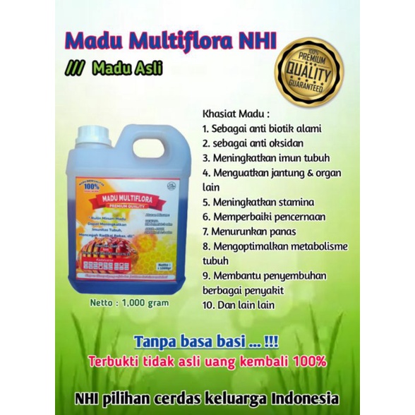 

Madu Multiflora 1Kg