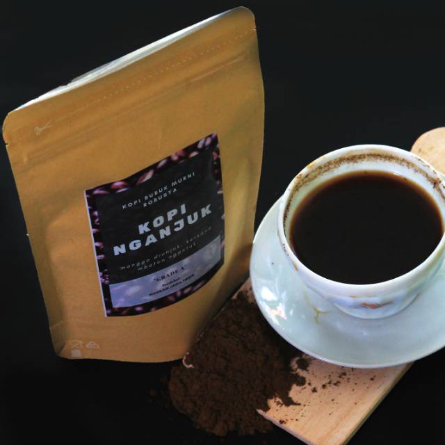 

Kopi Nganjuk || kopi bubuk murni robusta || 250 gram || grade A