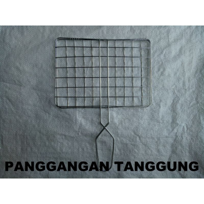 panggangan stainless jepit,panggangan bakaran