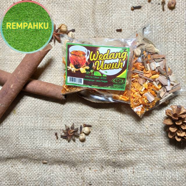 

WEDANG UWUH KOMPLIT DENGAN GULA BATU - READY STOK - GRADE A - PR