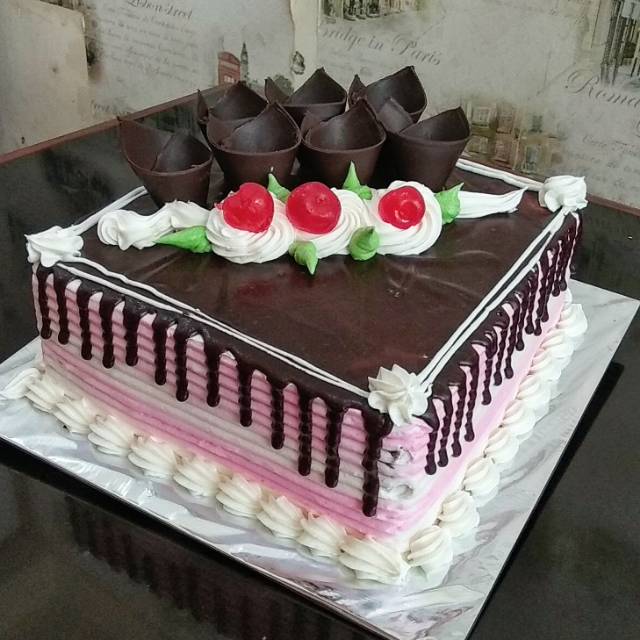 Kue Tart Blackforest Uk 18 Cm Shopee Indonesia