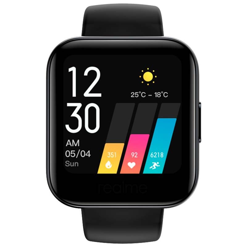 Realme Watch Large Color Touchscreen, Blood Oxygen Level Monitor - Garansi Resmi