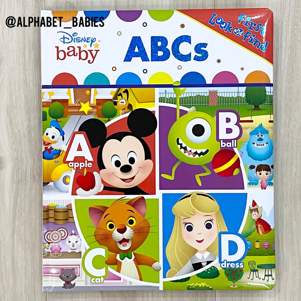 First Look and Find Disney Baby ABC's