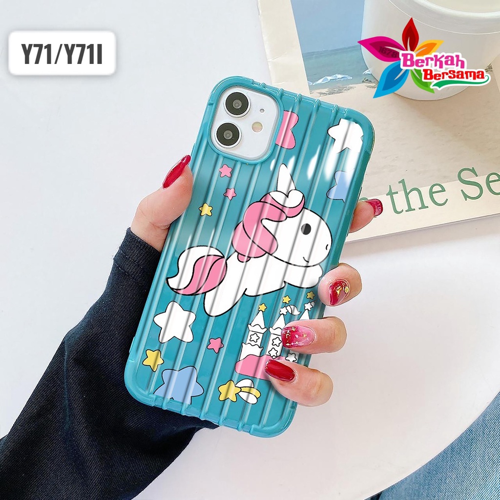 SS013 Case UNICORN Vivo Y17 Y15 Y12 Y19 U3 Y20 Y12s Y20s Y30 Y50 Y51 2020 V20 SE Y53 Y71 Y71i Y81 Y81c Y83 V5 Y65 Y91c Y1s Y91 Y93 Y95 BB4519