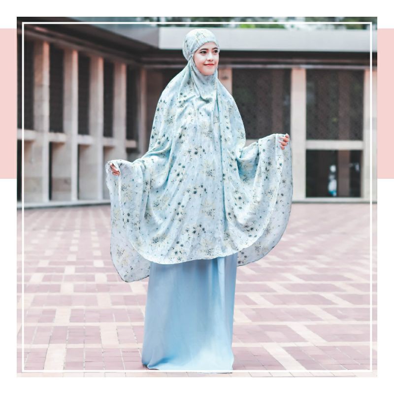 MUKENA TAZBIYA JASMINE GARDEN SERIES ALLSIZE