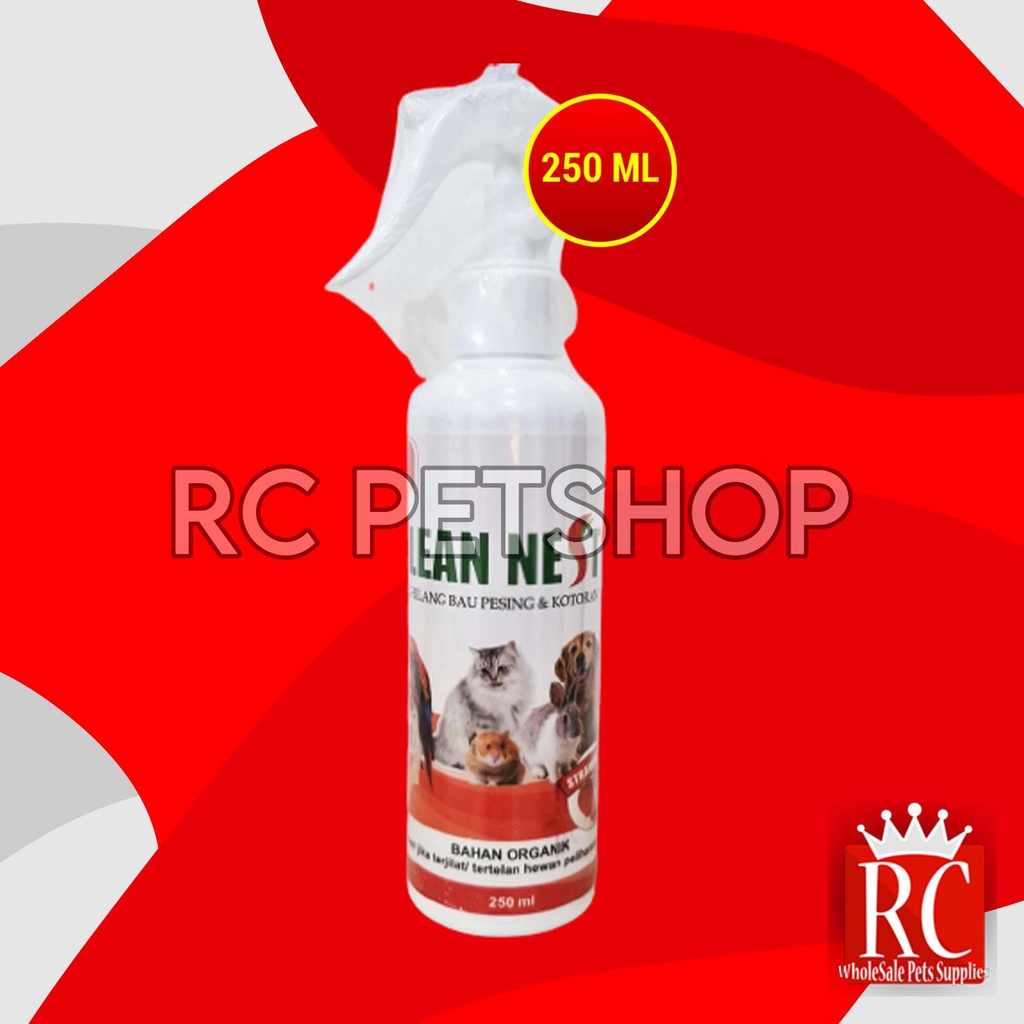 Pengilang Bau Organik Aman Clean Nest Spray 250ml