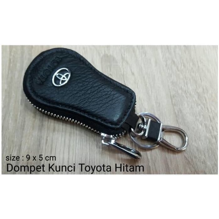 MOBIL TOYOTA Dompet STNK Gantungan Kunci bulat Mobil Motor STNK Motif Kulit_MGM27