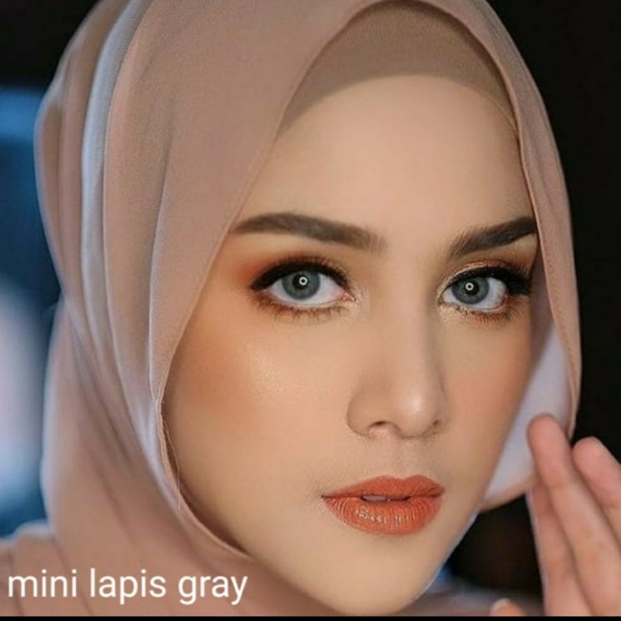 SOFTLENS MINI LAPIS BROWN GRAY NORMAL MINUS SOFTLEN KECIL TANPA RING ALA KOREA