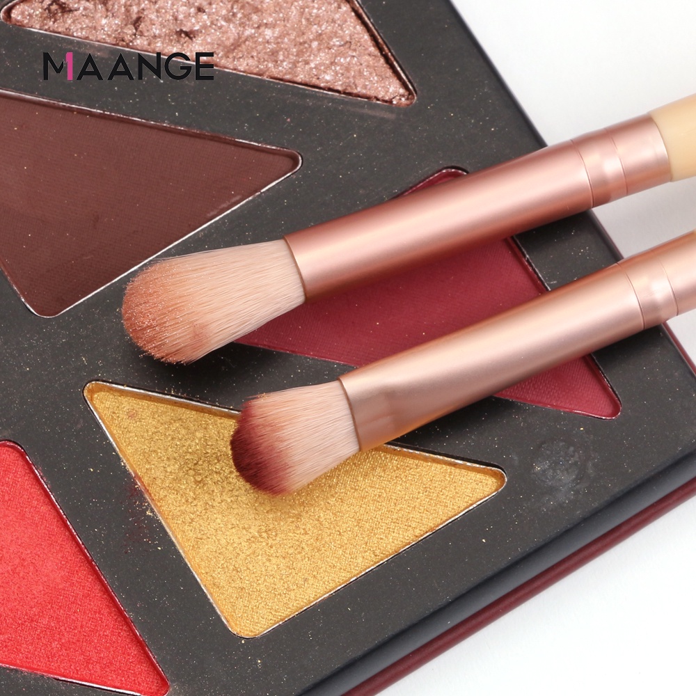 MAANGE 8Pcs/Set Pro Makeup Brush Set Soft Comfortable Multifunction Makeup Brushes Kits For Lip Powder Foundation Eyebrow Eyeshadow Highlighter Beauty Tool