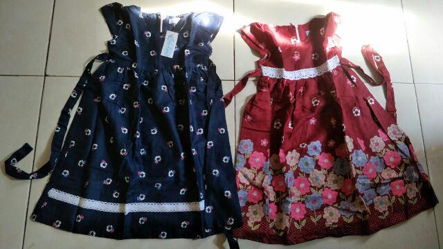 Dress Baby Batik Usia 1 Hingga 3 Tahun