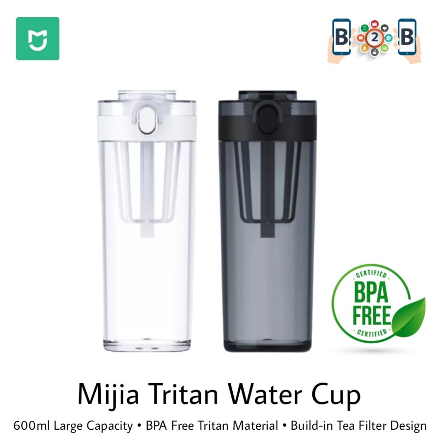 Mijia Tritan Water Cup BPA Free Botol Minum 600ml