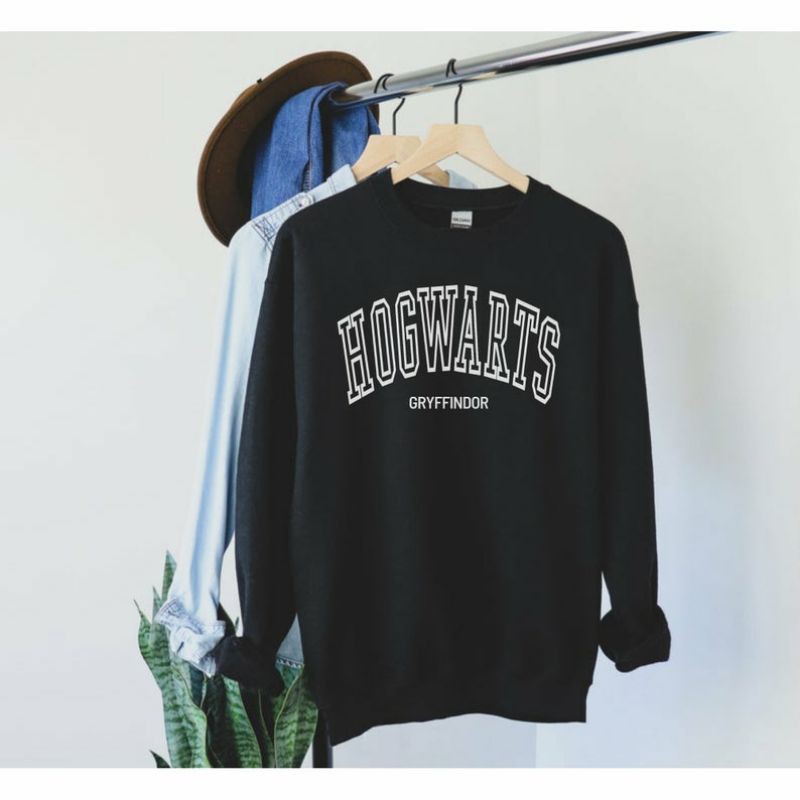 S - XXXXXL(6XL) Sweater HOGWARTS Sweatshirt Gryffindor BIGSIZE Sweater Harry Potter Crewneck JUMBO