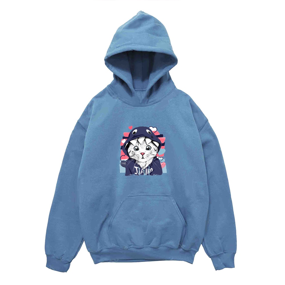 Hoodie Wanita Cat Jaim hoodie size M-XXL