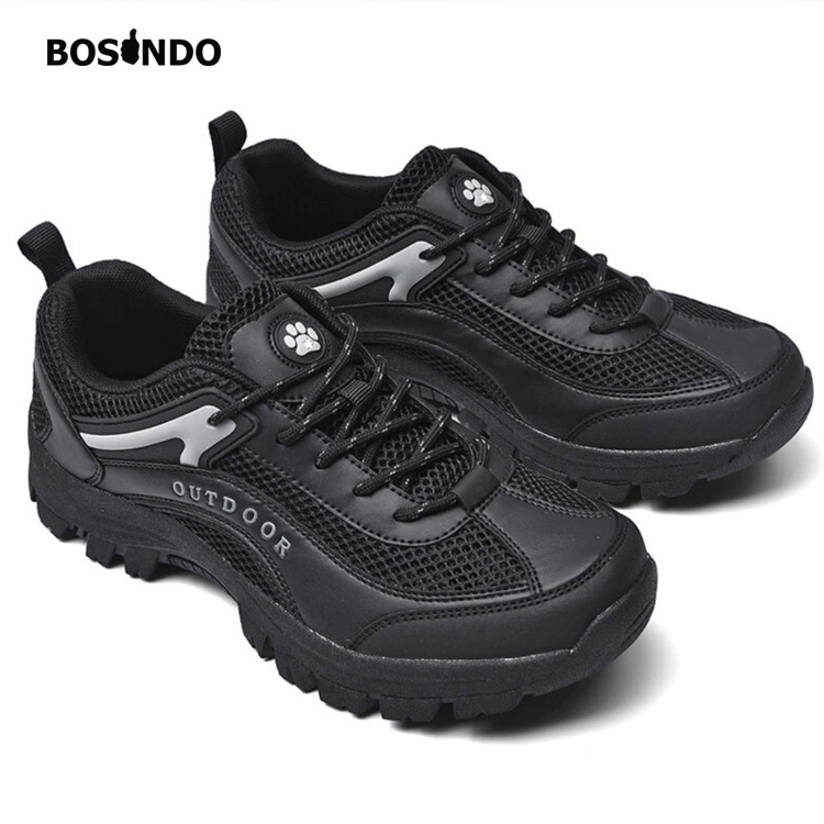 BOSINDO✔ B-7 Sepatu sneakers outdoor pria B7/sepatu gunung hiking pria asli original-Sepatu Olahraga Sepatu Outdoor Dewasa-Sepatu Pria Kasual ASLI IMPORT 100%Original-FREE BOX Merk BOSINDO ASLI-Bisa Bayar Ditempat[COD]