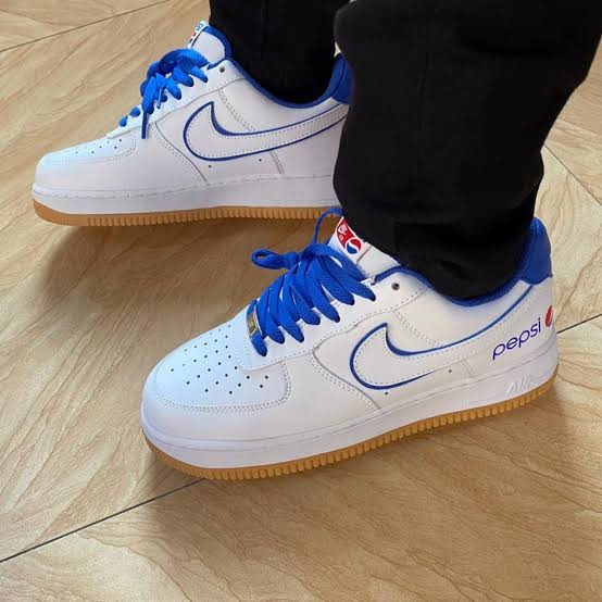 SEPATU NIKE AIR FORCE 1 LOW PEPSI - 39