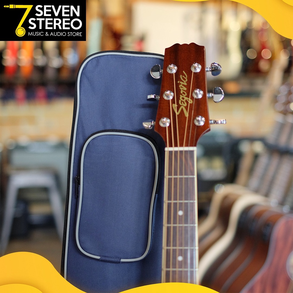 Segovia DW07GN D-W 07 GN Gitar Akustik Elektrik Bonus Gigbag