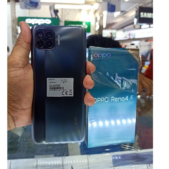 oppo reno 4F 8/128 garansi resmi