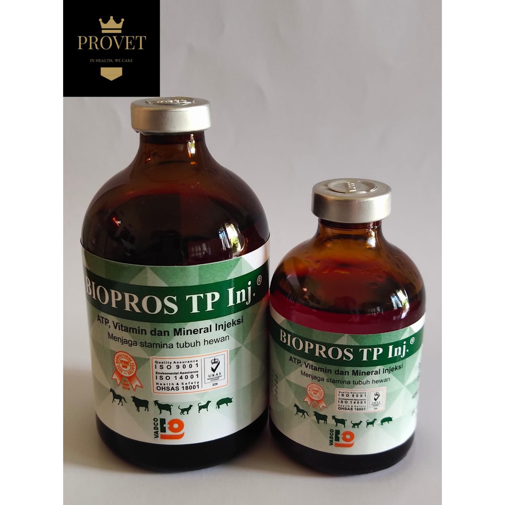Obat Stamina ATP Biopros TP Inj 100 ml dan 50 ml